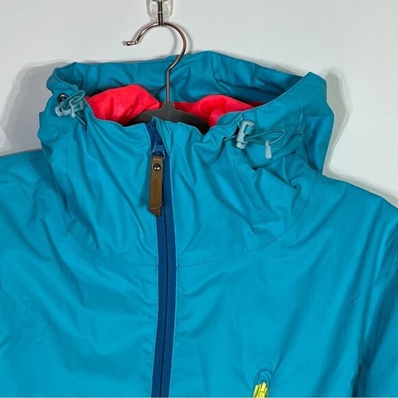 GSOU Snow Ski Turquoise Jacket Regular Fit 10K Small EUC - Picture 3 of 14
